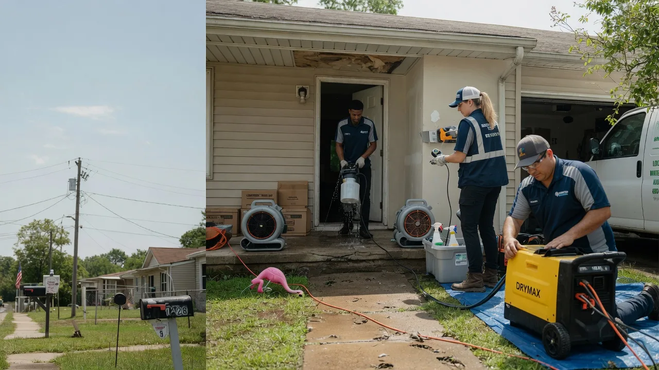Storm Damage Water Removal in Courtland, KS near me